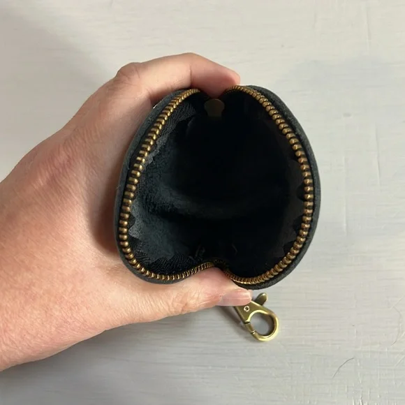 Portland Leather Fortune Cookie Keychain - Picture 3 of 3